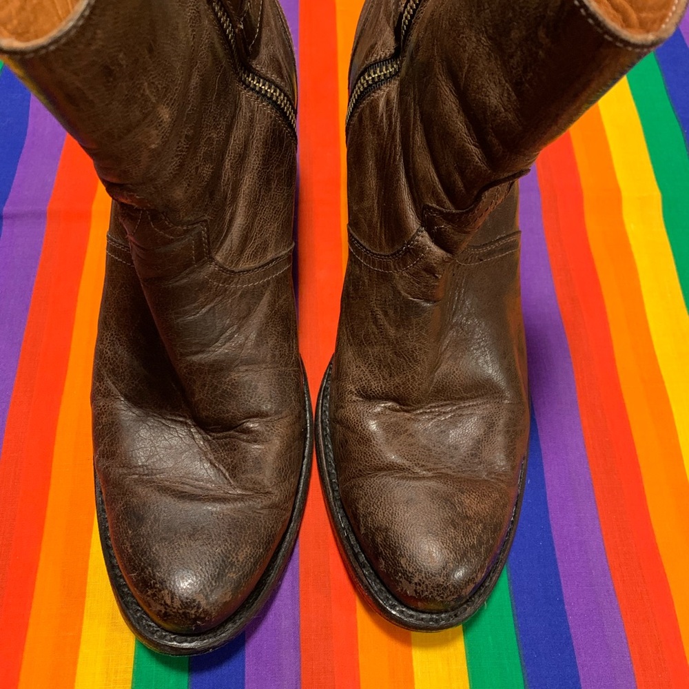 Lucchese booties 9